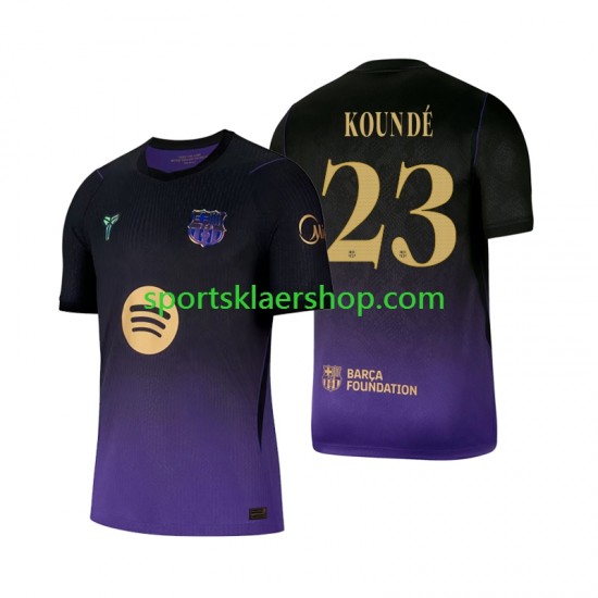 FC Barcelona drakt Jules Kounde 23 Bortetrøye Kort erm 2026-2027 , Herre