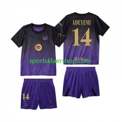 FC Barcelona drakt Karim Adeyemi 14 Bortetrøye Kort erm 2026-2027 , Barnesett