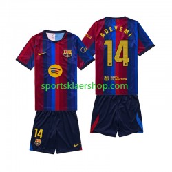 FC Barcelona drakt Karim Adeyemi 14 Hjemmetrøye Kort erm 2026-2027 , Barnesett