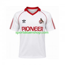 FC Köln drakt 1980 1981 Retro Hjemmetrøye Kort erm , Herre