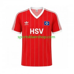 Hamburger SV drakt 1983 Retro Bortetrøye Kort erm , Herre