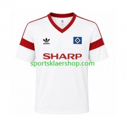 Hamburger SV drakt 1988 Retro Hjemmetrøye Kort erm , Herre