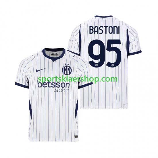 Inter Milan drakt Alessandro Bastoni 95 Bortetrøye Kort erm 2026-2027 , Herre