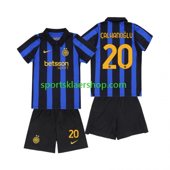 Inter Milan drakt Hakan Calhanoglu 20 Hjemmetrøye Kort erm 2026-2027 , Barnesett