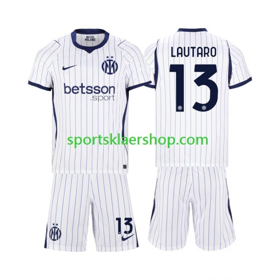Inter Milan drakt Lautaro Martinez 13 Bortetrøye Kort erm 2026-2027 , Barnesett