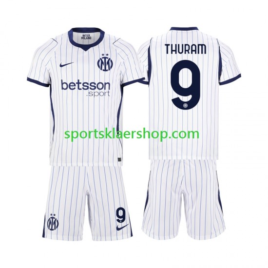 Inter Milan drakt Marcus Thuram 9 Bortetrøye Kort erm 2026-2027 , Barnesett
