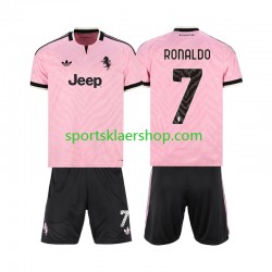 Juventus drakt Cristiano Ronaldo 7 Bortetrøye Kort erm 2026-2027 , Barnesett Juventus drakt Cristiano Ronaldo 7 Bortetrøye Kort erm 2026-2027 , Barnesett