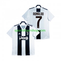 Juventus drakt Cristiano Ronaldo 2018 2019 Retro Hjemmetrøye Kort erm , Herre Juventus drakt Cristiano Ronaldo 2018 2019 Retro Hjemmetrøye Kort erm , Herre