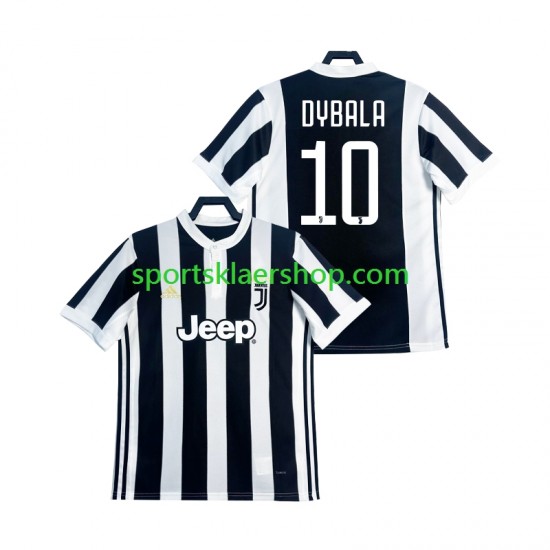 Juventus drakt DYBALA 21 2017 2018 Retro Hjemmetrøye Kort erm , Herre