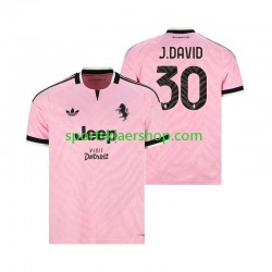 Juventus drakt Jonathan David 30 Bortetrøye Kort erm 2026-2027 , Herre Juventus drakt Jonathan David 30 Bortetrøye Kort erm 2026-2027 , Herre