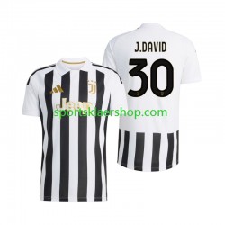 Juventus drakt Jonathan David 30 Hjemmetrøye Kort erm 2026-2027 , Herre Juventus drakt Jonathan David 30 Hjemmetrøye Kort erm 2026-2027 , Herre