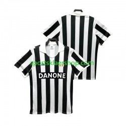Juventus drakt 1992 Retro Hjemmetrøye Kort erm 1994 , Herre