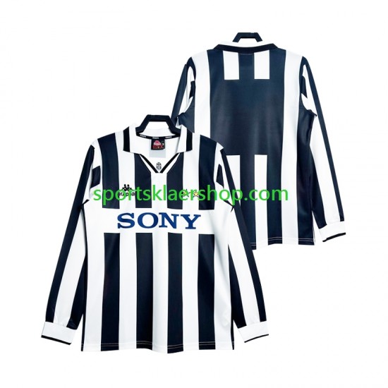 Juventus drakt 1997 Retro Hjemmetrøye Lang erm , Herre