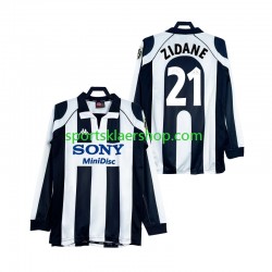 Juventus drakt ZIDANE 21 1997 1998 Retro Hjemmetrøye Lang erm , Herre Juventus drakt ZIDANE 21 1997 1998 Retro Hjemmetrøye Lang erm , Herre