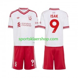 Liverpool drakt Alexander Isak 9 Bortetrøye Kort erm 2026-2027 , Barnesett Liverpool drakt Alexander Isak 9 Bortetrøye Kort erm 2026-2027 , Barnesett