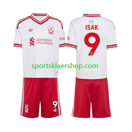 Liverpool drakt Alexander Isak 9 Bortetrøye Kort erm 2026-2027 , Barnesett