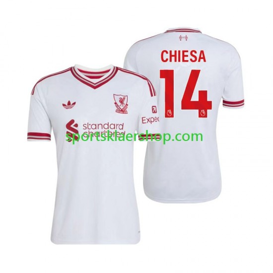 Liverpool drakt Federico Chiesa 14 Bortetrøye Kort erm 2026-2027 , Herre