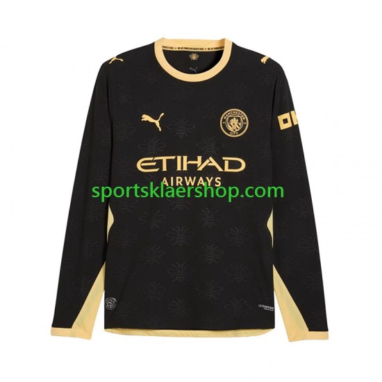 Manchester City drakt Bortetrøye Lang erm 2026-2027 , Herre