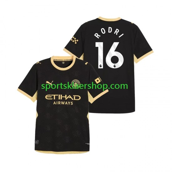 Manchester City drakt Rodri 16 Bortetrøye Kort erm 2026-2027 , Herre