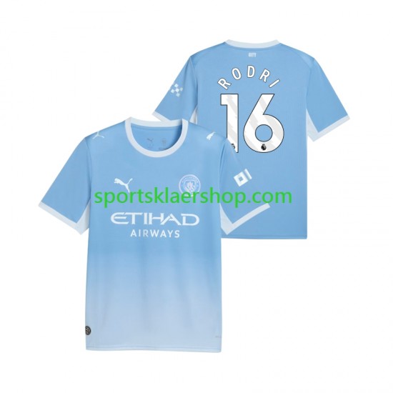 Manchester City drakt Rodri 16 Hjemmetrøye Kort erm 2026-2027 , Herre
