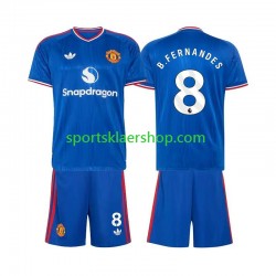 Manchester Utd drakt Bruno Fernandes 8 Bortetrøye Kort erm 2026-2027 , Barnesett Manchester Utd drakt Bruno Fernandes 8 Bortetrøye Kort erm 2026-2027 , Barnesett