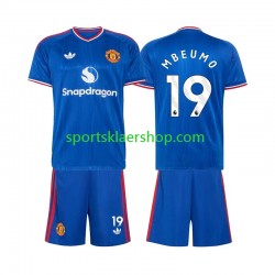 Manchester Utd drakt Bryan Mbeumo 19 Bortetrøye Kort erm 2026-2027 , Barnesett Manchester Utd drakt Bryan Mbeumo 19 Bortetrøye Kort erm 2026-2027 , Barnesett