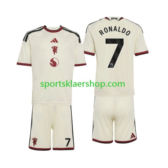Manchester Utd drakt Cristiano Ronaldo 7 Tredjetrøye Kort erm 2026-2027 , Barnesett