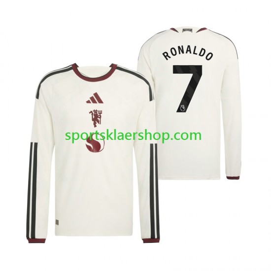 Manchester Utd drakt Cristiano Ronaldo 7 Tredjetrøye Lang erm 2026-2027 , Herre