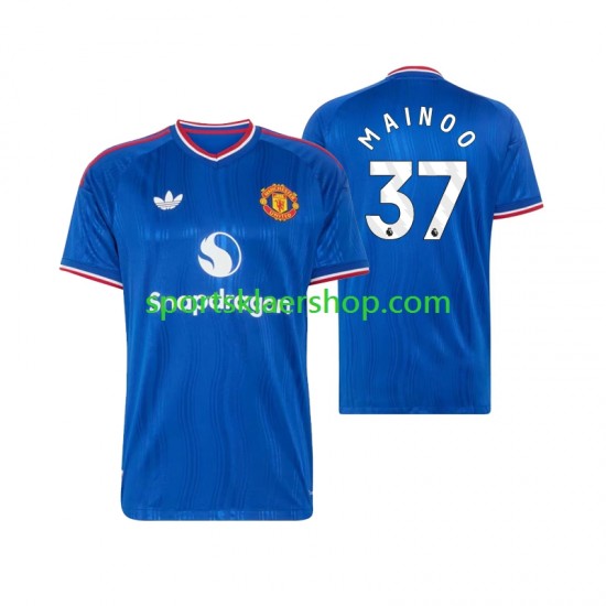 Manchester Utd drakt Kobbie Mainoo 37 Bortetrøye Kort erm 2026-2027 , Herre