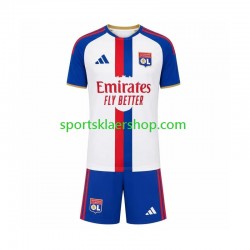 Olympique Lyonnais drakt Bortetrøye Kort erm 2026-2027 , Barnesett Olympique Lyonnais drakt Bortetrøye Kort erm 2026-2027 , Barnesett