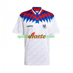 Olympique Lyonnais drakt 1995 1996 Retro Hjemmetrøye Kort erm , Herre Olympique Lyonnais drakt 1995 1996 Retro Hjemmetrøye Kort erm , Herre