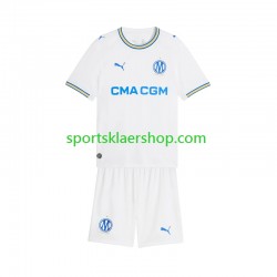 Olympique de Marseille drakt Hjemmetrøye Kort erm 2026-2027 , Barnesett