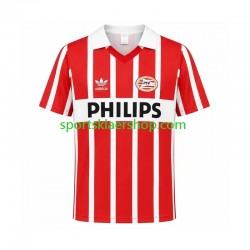 PSV Eindhoven drakt Retro Hjemmetrøye Kort erm 1990 , Herre