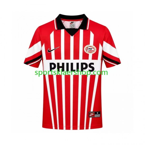 PSV Eindhoven drakt 1997 Retro Hjemmetrøye Kort erm , Herre