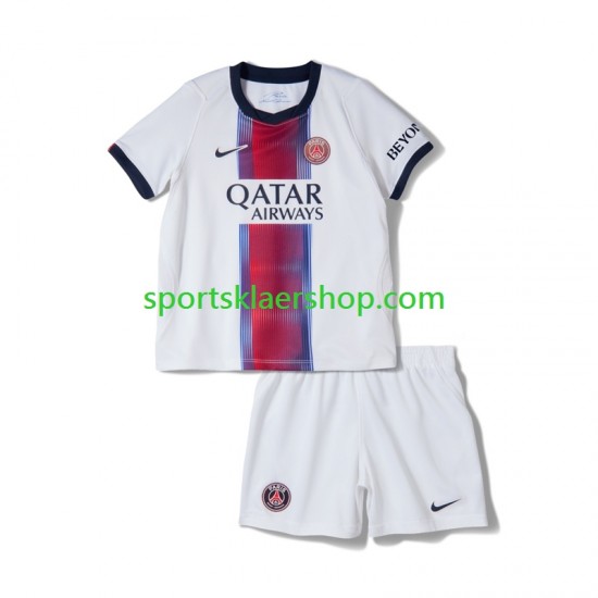 Paris Saint-Germain drakt Bortetrøye Kort erm 2026-2027 , Barnesett