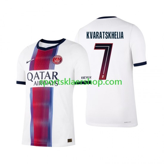 Paris Saint-Germain drakt Khvicha Kvaratskhelia 7 Bortetrøye Kort erm 2026-2027 , Herre