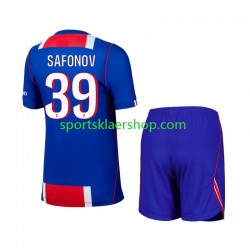 Paris Saint-Germain drakt Matvey Safonov 39 Hjemmetrøye Kort erm 2026-2027 , Barnesett