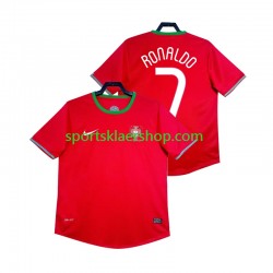 Portugal drakt Cristiano Ronaldo 7 2012 Retro Hjemmetrøye Kort erm , Herre