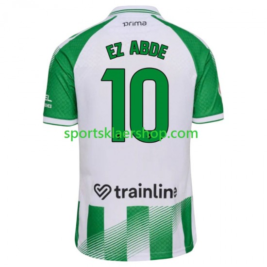 Real Betis drakt Abde Ezzalzouli 10 Hjemmetrøye Kort erm 2026-2027 , Herre