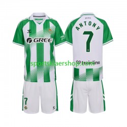 Real Betis drakt Anthoy 7 Hjemmetrøye Kort erm 2026-2027 , Barnesett