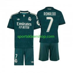 Real Madrid drakt Cristiano Ronaldo 7 Bortetrøye Kort erm 2026-2027 , Barnesett