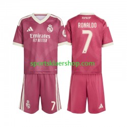 Real Madrid drakt Cristiano Ronaldo 7 Tredjetrøye Kort erm 2026-2027 , Barnesett Real Madrid drakt Cristiano Ronaldo 7 Tredjetrøye Kort erm 2026-2027 , Barnesett