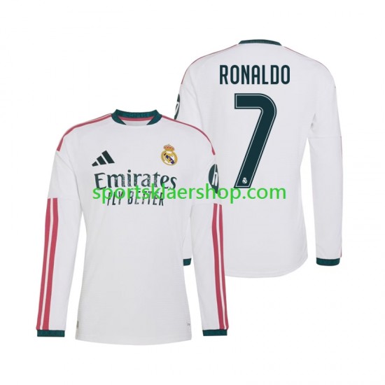 Real Madrid drakt Cristiano Ronaldo 7 Hjemmetrøye Lang erm 2026-2027 , Herre