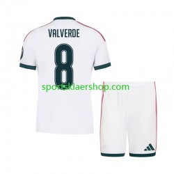Real Madrid drakt Federico Valverde 8 Hjemmetrøye Kort erm 2026-2027 , Barnesett