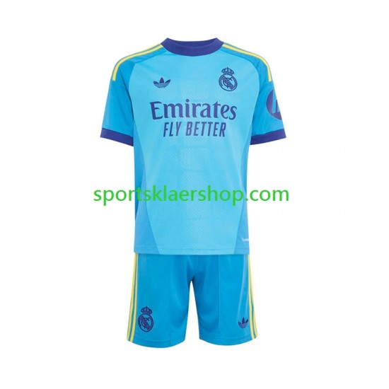 Real Madrid drakt Keeper Bortetrøye Kort erm 2026-2027 , Barnesett