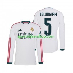Real Madrid drakt Jude Bellingham 5 Hjemmetrøye Lang erm 2026-2027 , Herre