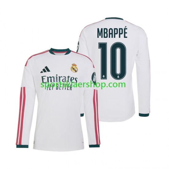 Real Madrid drakt Mbappé Kylian 10 Hjemmetrøye Lang erm 2026-2027 , Herre