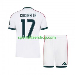 Real Madrid drakt Marc Cucurella 17 Hjemmetrøye Kort erm 2026-2027 , Barnesett