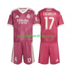 Real Madrid drakt Marc Cucurella 17 Tredjetrøye Kort erm 2026-2027 , Barnesett