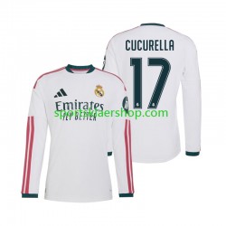 Real Madrid drakt Marc Cucurella 17 Hjemmetrøye Lang erm 2026-2027 , Herre